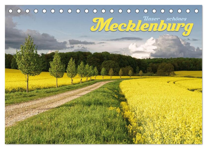 Unser schönes Mecklenburg (Tischkalender 2026 DIN A5 quer) CALVENDO Monatskalender