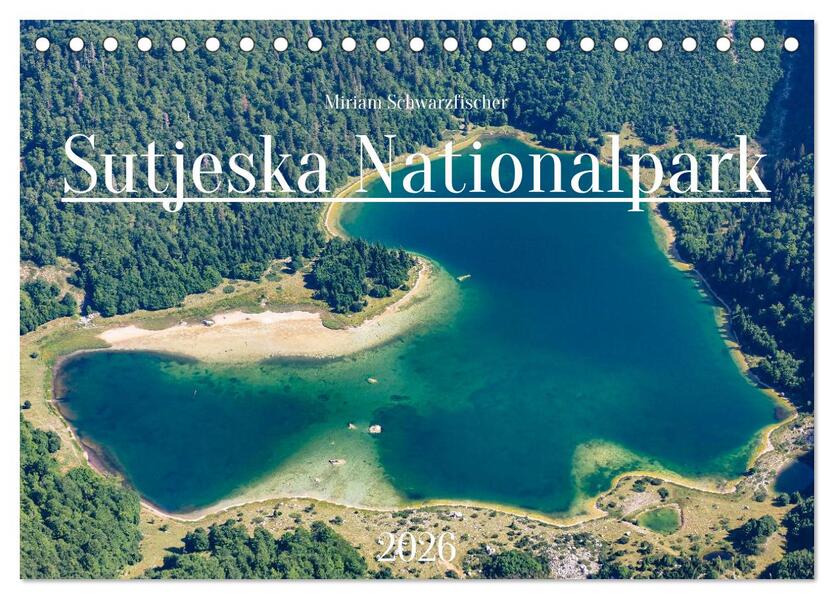 Sutjeska-Nationalpark (Tischkalender 2026 DIN A5 quer) CALVENDO Monatskalender