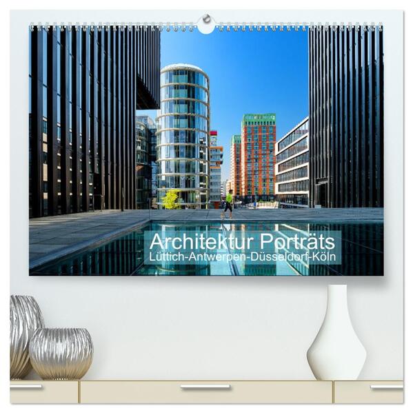 Architektur Porträts (hochwertiger Premium Wandkalender 2026 DIN A2 quer) Kunstdruck in Hochglanz