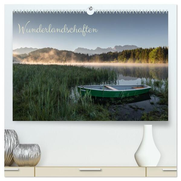 Wunderlandschaften (hochwertiger Premium Wandkalender 2026 DIN A2 quer) Kunstdruck in Hochglanz