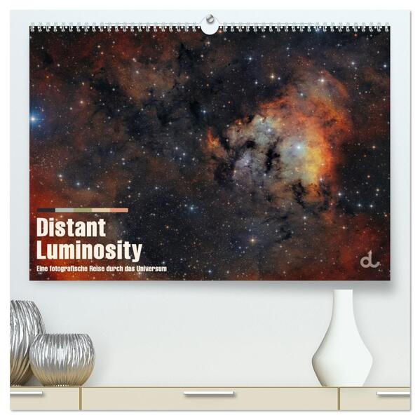 Distant Luminosity: Eine fotografische Reise durch das Universum (hochwertiger Premium Wandkalender 2026 DIN A2 quer) Kunstdruck in Hochglanz