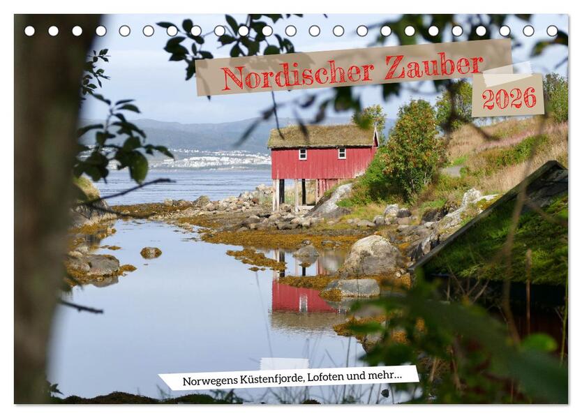 Nordischer Zauber (Tischkalender 2026 DIN A5 quer) CALVENDO Monatskalender