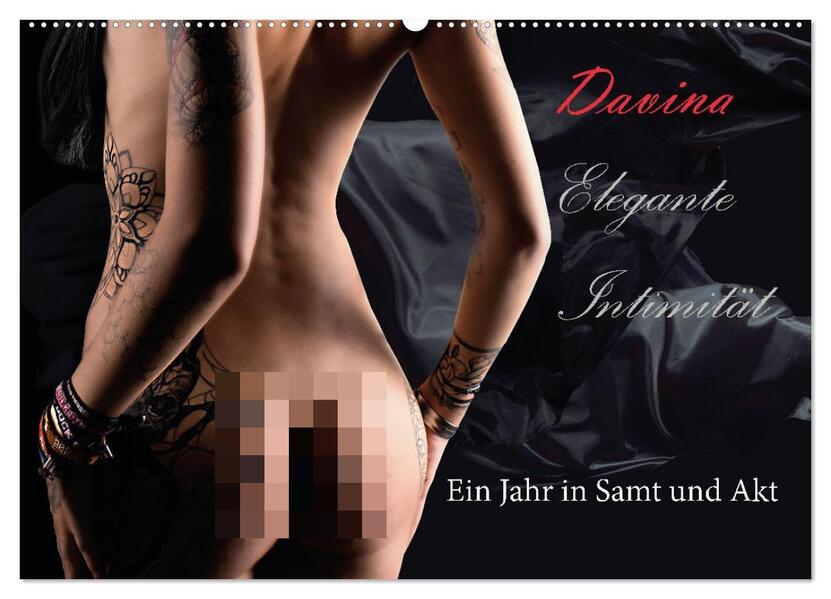 Elegante Intimität (Wandkalender 2026 DIN A2 quer) CALVENDO Monatskalender