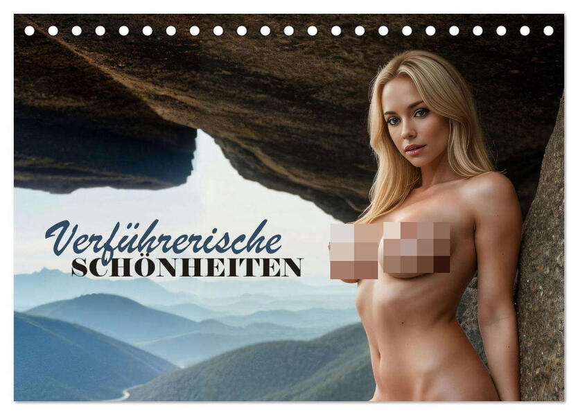 Verführerische Schönheiten (Tischkalender 2026 DIN A5 quer) CALVENDO Monatskalender