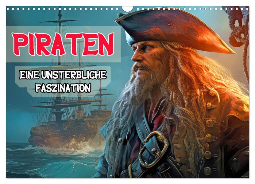 Piraten - Eine unsterbliche Faszination (Wandkalender 2026 DIN A3 quer) CALVENDO Monatskalender