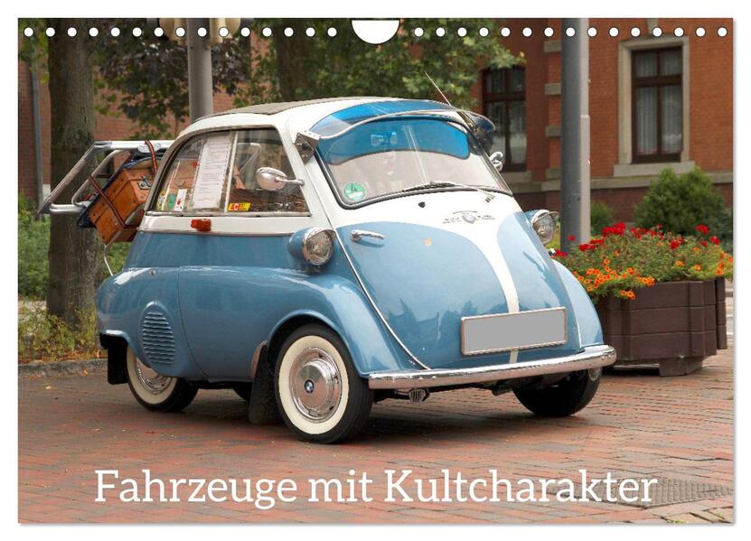 Fahrzeuge mit Kultcharakter (Wandkalender 2026 DIN A4 quer) CALVENDO Monatskalender