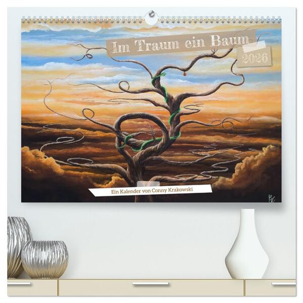 Im Traum ein Baum (hochwertiger Premium Wandkalender 2026 DIN A2 quer) Kunstdruck in Hochglanz