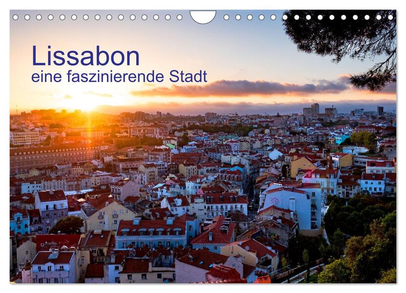 Lissabon eine faszinierende Stadt (Wandkalender 2026 DIN A4 quer) CALVENDO Monatskalender