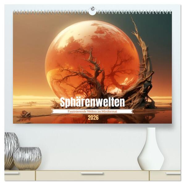 Sphärenwelten (hochwertiger Premium Wandkalender 2026 DIN A2 quer) Kunstdruck in Hochglanz