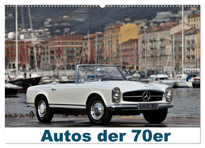 Autos der 70er (Wandkalender 2026 DIN A2 quer) CALVENDO Monatskalender