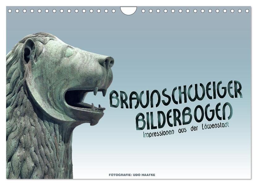 Braunschweiger Bilderbogen (Wandkalender 2026 DIN A4 quer) CALVENDO Monatskalender