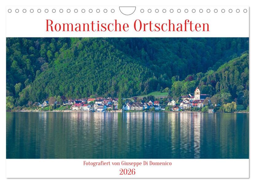 Romantische Ortschaften (Wandkalender 2026 DIN A4 quer) CALVENDO Monatskalender