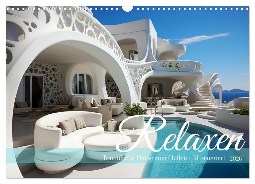 Relaxen (Wandkalender 2026 DIN A3 quer) CALVENDO Monatskalender