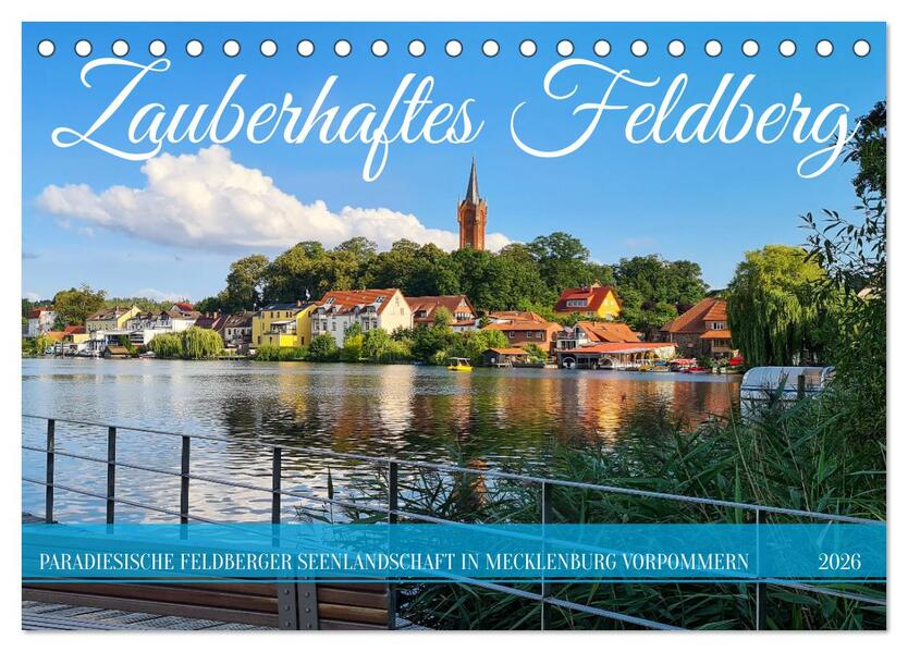 Zauberhaftes Feldberg (Tischkalender 2026 DIN A5 quer) CALVENDO Monatskalender