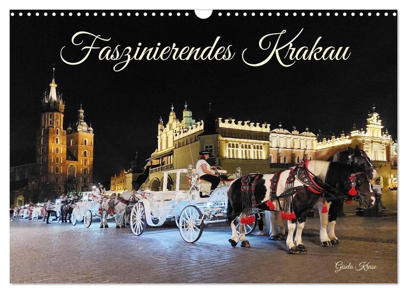 Faszinierendes Krakau (Wandkalender 2026 DIN A3 quer) CALVENDO Monatskalender