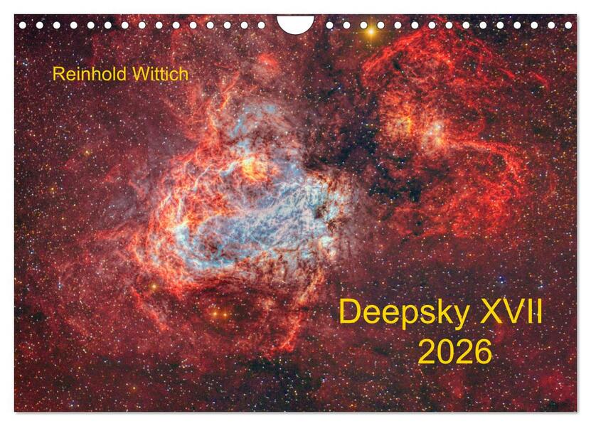 Deepsky XVII (Wandkalender 2026 DIN A4 quer) CALVENDO Monatskalender