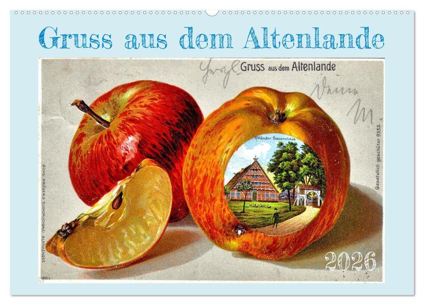 Gruss aus dem Altenlande (Wandkalender 2026 DIN A2 quer) CALVENDO Monatskalender
