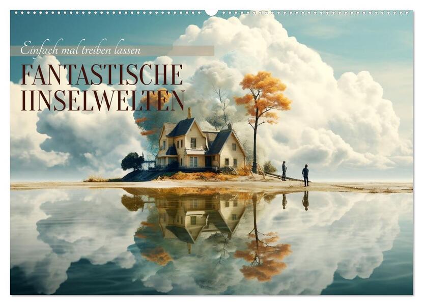 Fantastische Inselwelten (Wandkalender 2026 DIN A2 quer) CALVENDO Monatskalender