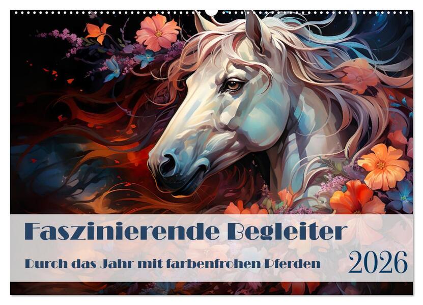 Faszinierende Begleiter (Wandkalender 2026 DIN A2 quer) CALVENDO Monatskalender