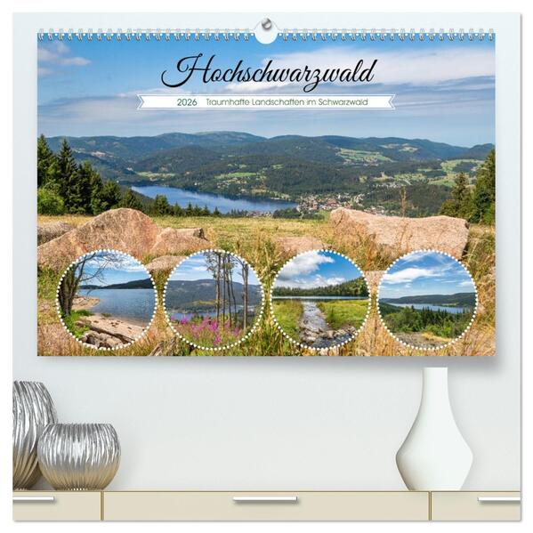 Hochschwarzwald - Traumhafte Landschaften im Schwarzwald (hochwertiger Premium Wandkalender 2026 DIN A2 quer) Kunstdruck in Hochglanz