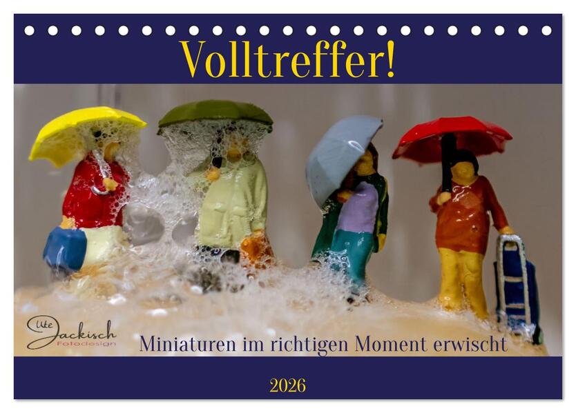 Volltreffer! (Tischkalender 2026 DIN A5 quer) CALVENDO Monatskalender