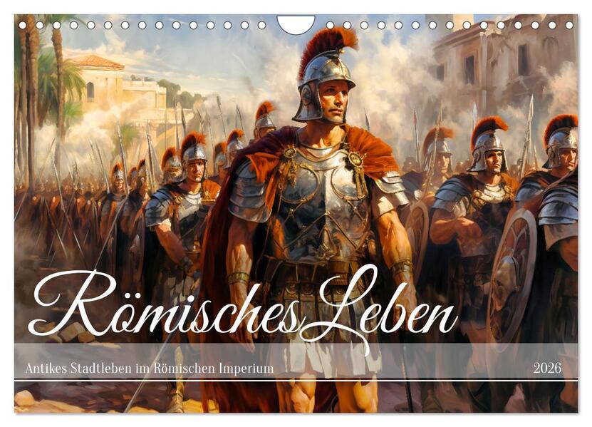 Römisches Leben - Antikes Stadtleben im Römischen Imperium (Wandkalender 2026 DIN A4 quer) CALVENDO Monatskalender