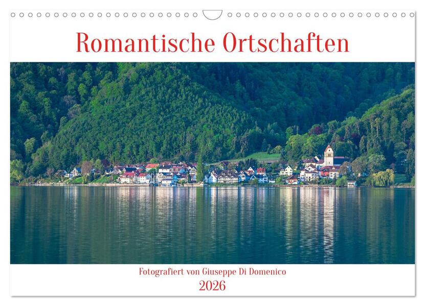 Romantische Ortschaften (Wandkalender 2026 DIN A3 quer) CALVENDO Monatskalender