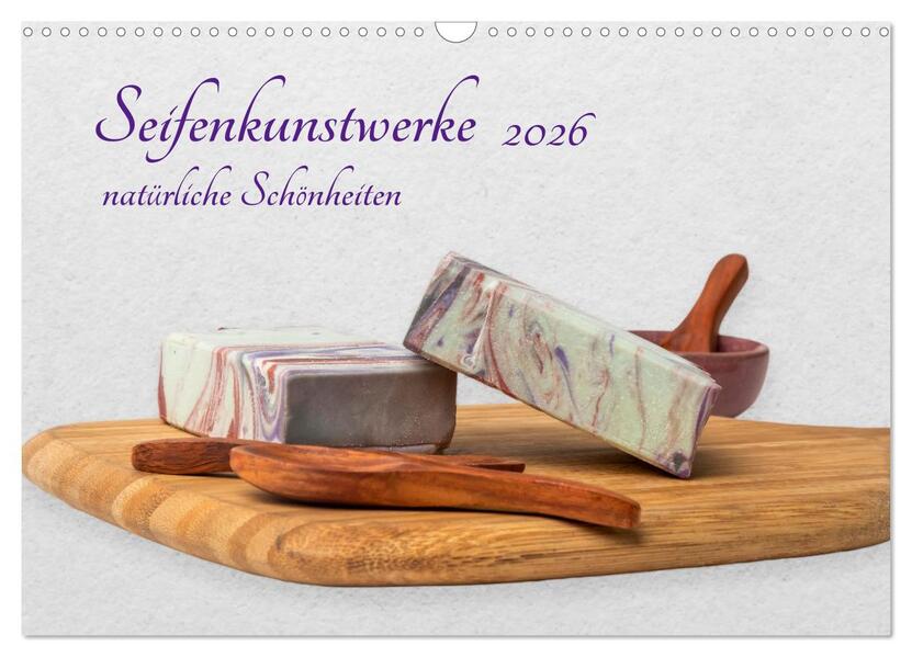 Seifenkunstwerke (Wandkalender 2026 DIN A3 quer) CALVENDO Monatskalender