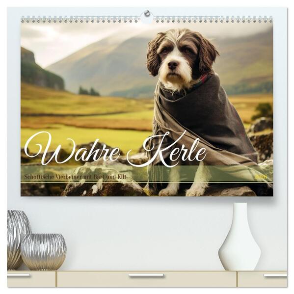 Wahre Kerle (hochwertiger Premium Wandkalender 2026 DIN A2 quer) Kunstdruck in Hochglanz
