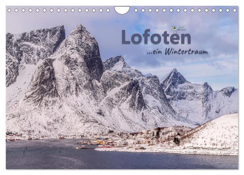 Lofoten ...ein Wintertraum (Wandkalender 2026 DIN A4 quer) CALVENDO Monatskalender