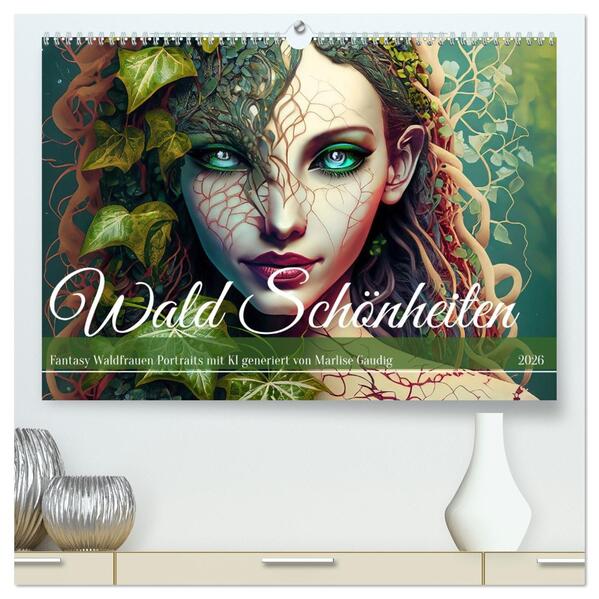 Wald Schönheiten (hochwertiger Premium Wandkalender 2026 DIN A2 quer) Kunstdruck in Hochglanz