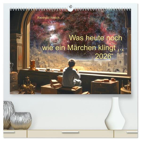 Was heute noch wie ein Märchen klingt ... (hochwertiger Premium Wandkalender 2026 DIN A2 quer) Kunstdruck in Hochglanz
