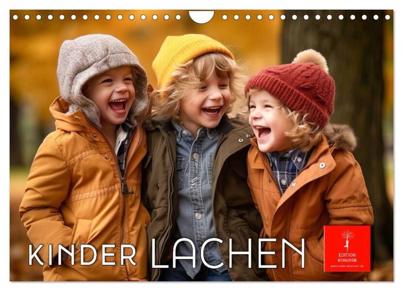 Kinder Lachen (Wandkalender 2026 DIN A4 quer) CALVENDO Monatskalender