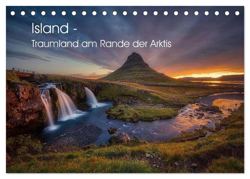 Island - Traumland am Rande der Arktis (Tischkalender 2026 DIN A5 quer) CALVENDO Monatskalender