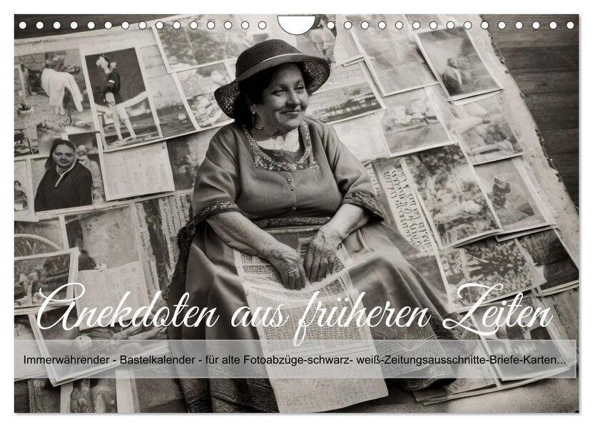 Anekdoten aus früheren Zeiten (Wandkalender 2026 DIN A4 quer) CALVENDO Monatskalender
