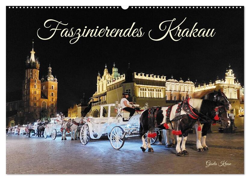 Faszinierendes Krakau (Wandkalender 2026 DIN A2 quer) CALVENDO Monatskalender