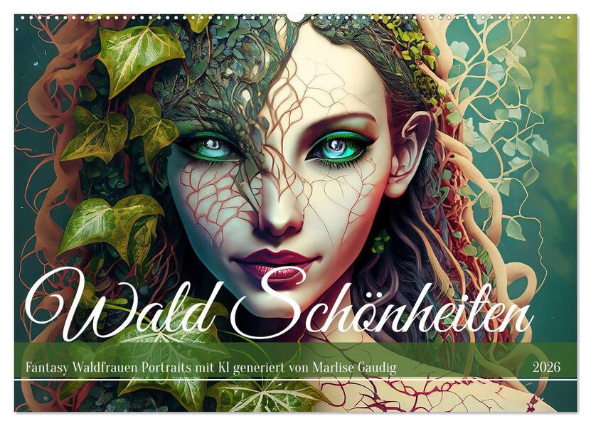 Wald Schönheiten (Wandkalender 2026 DIN A2 quer) CALVENDO Monatskalender