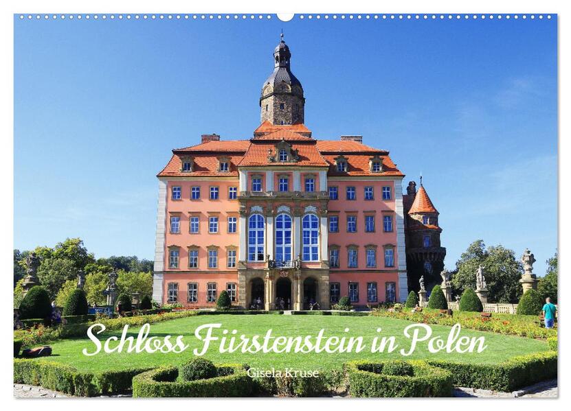 Schloss Fürstenstein in Polen (Wandkalender 2026 DIN A2 quer) CALVENDO Monatskalender