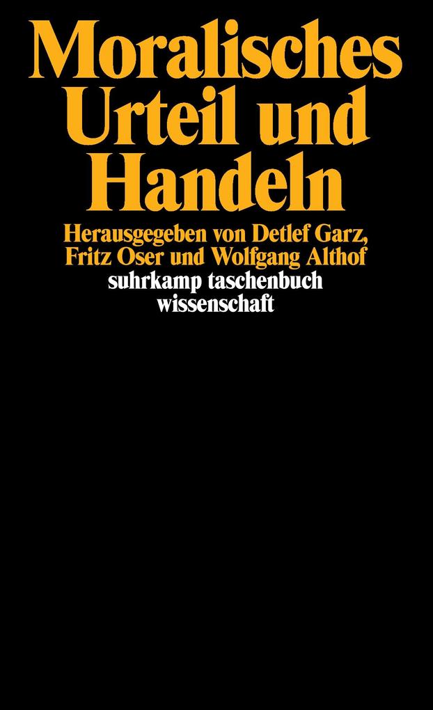 Moralisches Urteil und Handeln