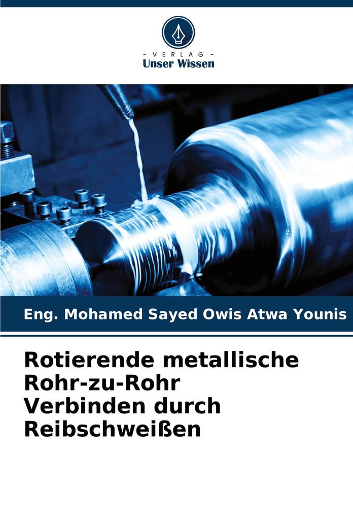 Rotierende metallische Rohr-zu-Rohr Verbinden durch Reibschweißen