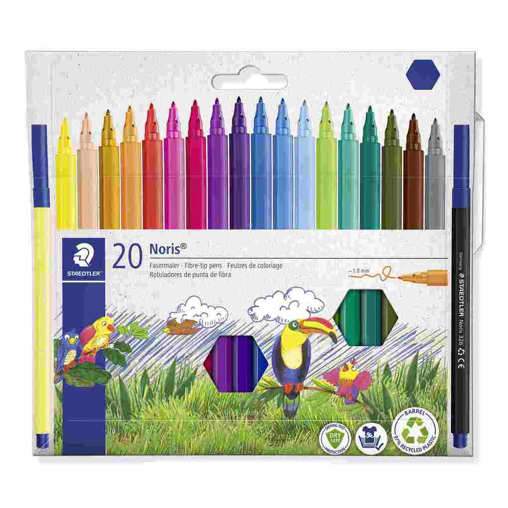 STAEDTLER Noris 326 Fasermaler 20er Set 326 C20