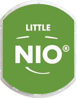 COLOP little NIO Ersatz-Stempelkissen Packung mit 2 Stempelkissen smooth green