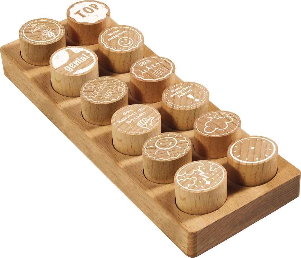 COLOP Motivstempel-Set Woodies, Motivation