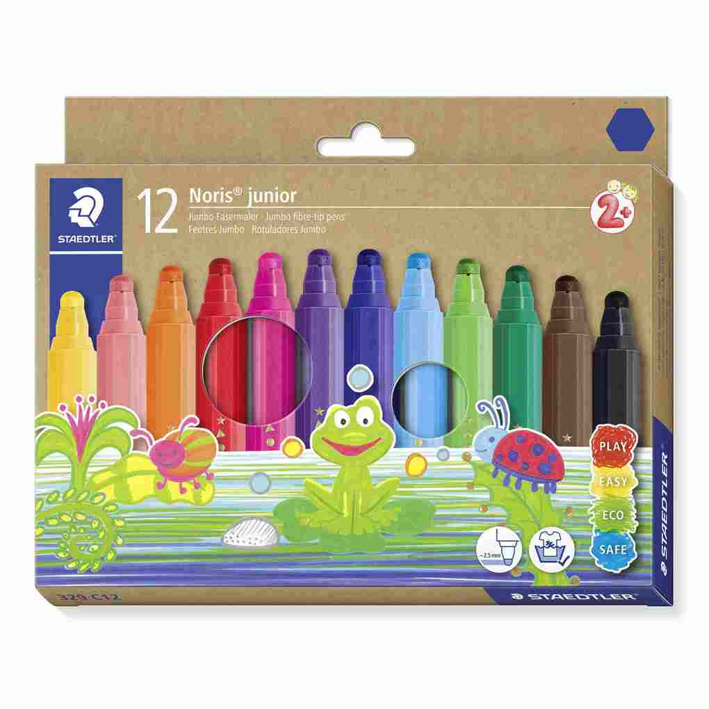 STAEDTLER Noris junior 329 Fasermaler 329 C12