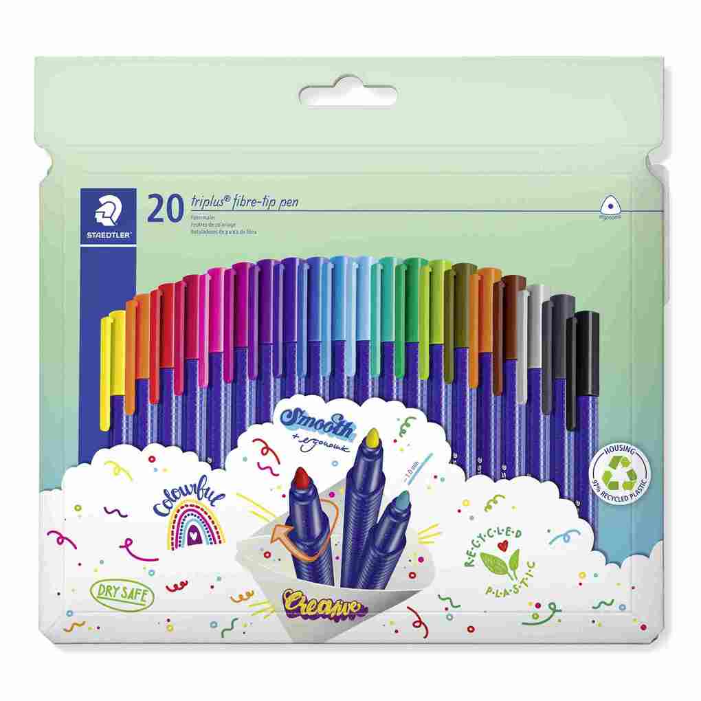 STAEDTLER triplus color 323 Fasermaler 20er Set 323 C20