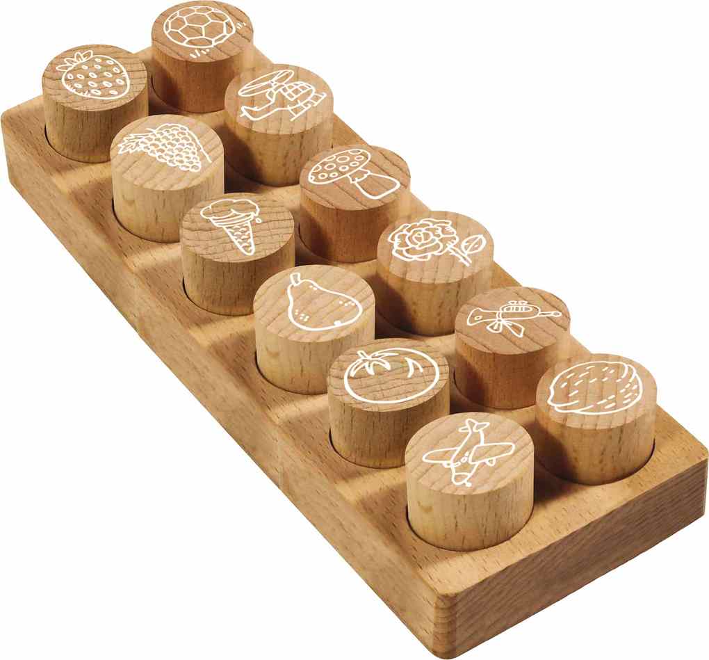 COLOP Motivstempel-Set Woodies