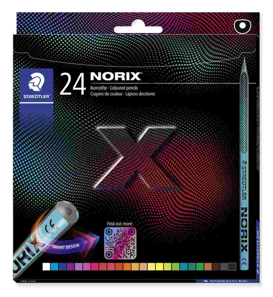 STAEDTLER NORIX® 186 Buntstifte, Mehrfarbig
