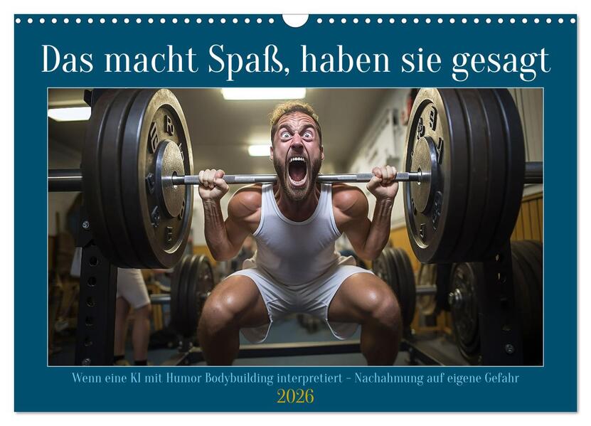Das macht Spaß haben sie gesagt (Wandkalender 2026 DIN A3 quer) CALVENDO Monatskalender
