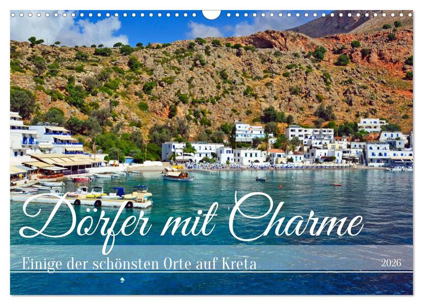Dörfer mit Charme (Wandkalender 2026 DIN A3 quer) CALVENDO Monatskalender