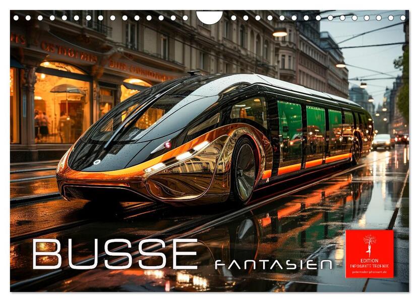 Busse Fantasien (Wandkalender 2026 DIN A4 quer) CALVENDO Monatskalender